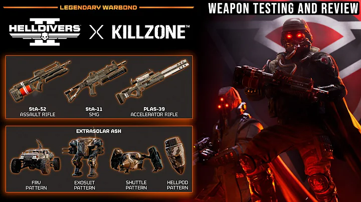 Helldivers 2 - I Tested Every Item in the New Killzone Warbond