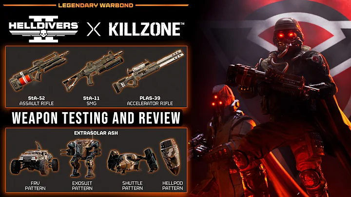 Helldivers 2 - I Tested Every Item in the New Killzone Warbond