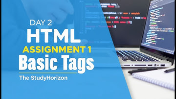 Day 2 Assignment 1 – HTML Basic Tags Practice | Center, HR, Bold, Italic, Underline Explained
