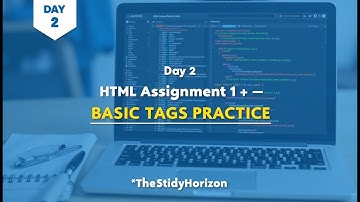 Day 2 Assignment 1 – HTML Basic Tags Practice | Center, HR, Bold, Italic, Underline Explained