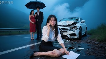 結婚5年，丈夫為了陪白月光產檢，竟讓她暴雨天獨自送訂單，害她出車禍差點慘死！她死心簽下離婚協議後離開，恢復千金身份，渣男後悔莫及！#雨中夢蝶#棠聲短劇 #movie #drama #短劇 #愛情