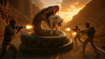 Python Attacks Goat in the Night — Rescue Team Fights to Save Her from Deadly Squeeze