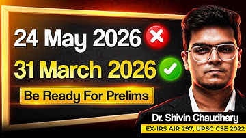 The *ONLY* plan you need to Clear UPSC Prelims 2026! || Download Printable Version