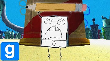 DOODLEBOB is in GMOD & he is HILARIOUS! | Gmod Hide & Seek