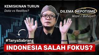 Menjawab tentang Cara Berpikir, Nepotisme, dan Narasi Bersama | Tanya Sabrang #SabrangMDP