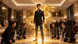 He hides his Dragon Lord identity and go home,is forced to kneel,then reveals himself—everyone bows.