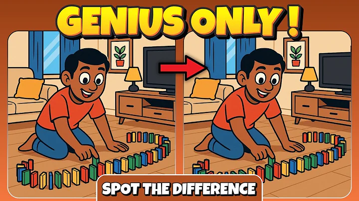 🦊Spot the Difference: Only a GENIUS finds the 3 differences in 90s! 🧠