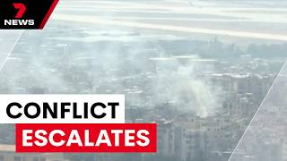 Middle East conflict continues to escalate | 7NEWS