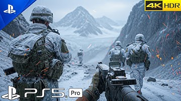 (PS5 PRO) SIBERIAN CONVOY AMBUSH | Realistic ULTRA Graphics Gameplay [4K 60FPS HDR] Call of Duty MW3