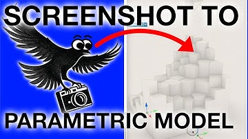 RAVEN AI - Screenshot to Parametric Model 🤯 Automatic Grasshopper Scripts in Rhino !