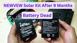 NEWVEW Solar Kit Follow up review after 9 months (NV-T229BT)