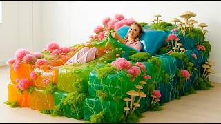 Which Crazy Bed Would You Choose? 🦋✨ Ultimate Oddly Satisfying AI ASMR