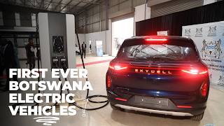 Botswana Launches First Locally Manufactured Electric Vehicles | SnapFlash News