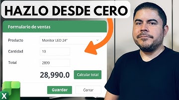 Crea tu propio Formulario de Captura en Excel con VBA (PASO A PASO)
