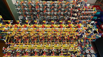 Knex 8-bit Mechanical Computer (MechaDigit-1) - Update 3: ROM, Program Counter, and Jumps