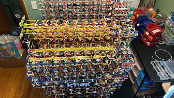 Knex 8-bit Mechanical Computer (MechaDigit-1) - Update 3: ROM, Program Counter, and Jumps