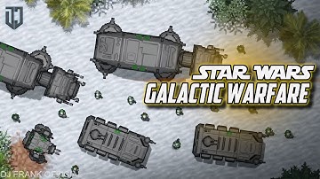 Star Wars in Rusted Warfare?! Galactic Warfare NEW UPDATE is INSANE!