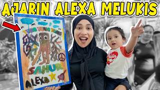 ALEXA PAINTING TUNG TUNG SAHUR!! SO SCARY!!