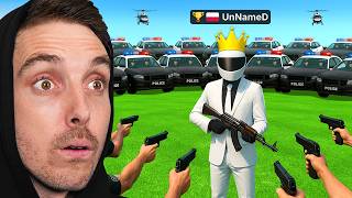 100 Cops vs World's Best GTA Player