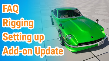 7 YEAR Knowledge DUMP about Vehicle rigging for Unreal Engine in Blender + BIG Add-on Update