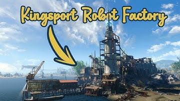 Building the Minutemen’s Robot Army at Kingsport Lighthouse - Fan Lore + Settlement Tour