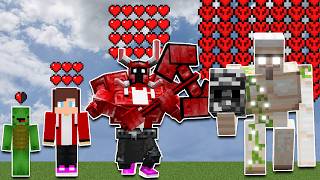 which jj and mikey mobs and HEROBRINE GOLEM is immortal?