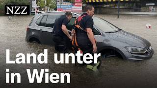 Hochwasser in Wien: Nicht die Donau ist das Problem – sondern der Wienfluss