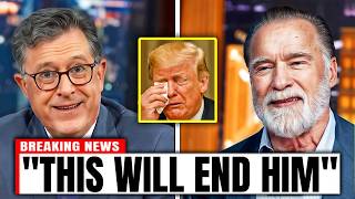 Stephen Colbert & Arnold Schwarzenegger DESTROY Trump On LIVE TV