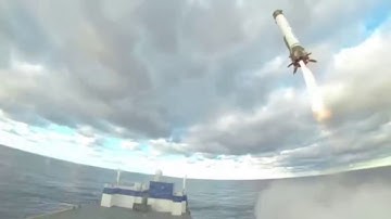 First successful first stage landing for Blue Origin New Glenn (second flight GS1-SN002-1) Nov.2025
