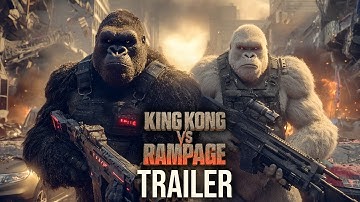 King Kong vs Rampage (2026) – First Trailer | Dwayne Johnson – Concept
