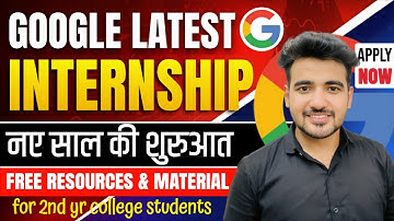 Google Is Hiring! Associate SWE Intern 2025 | Free Google Internship Preparation