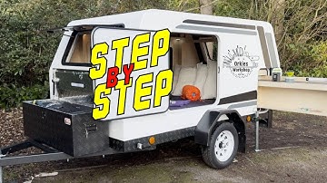 Teardrop Trailer Full Build Directors Cut