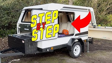 Teardrop Trailer Full Build Directors Cut