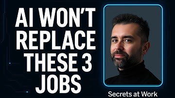 Worried About AI? These 3 Jobs Are Actually Safe For Now