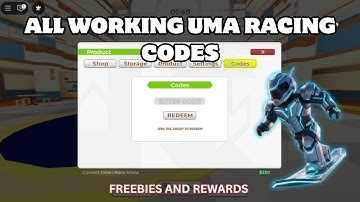 UMA Racing Codes [UPDATE 1.0] - All Working Codes