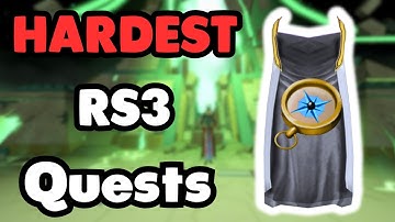 LONGEST and HARDEST Quests in RuneScape