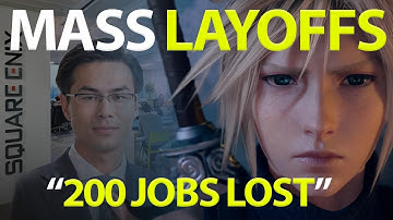 Square Enix LAYOFFS Ai Replacing 200 Workers