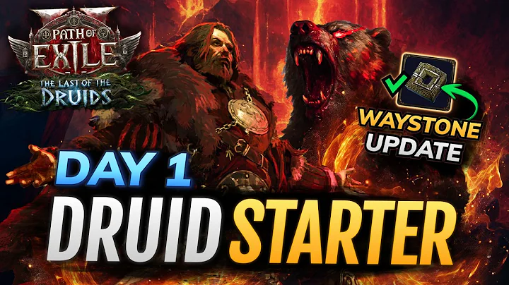 [PoE 2] BEAR Druid 0.4 Build Guide - DAY 1 TIPS for Shaman League Starter - Path of Exile 2