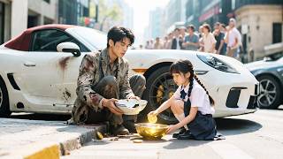 Girl's coin-saved beggar = billionaire! Wedding with million-check reverses fate!