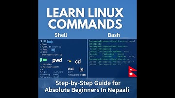 Learn Linux Commands In Nepali 🇳🇵: Step-by-Step Guide for Absolute Beginners (Part-1) 💡