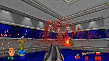 Intensive Attacks in Brutal Doom Online