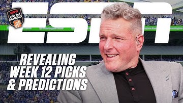 🚨 WEEK 12 GAMEDAY PICKS 🚨 Aaron Donald SHOVES McAfee after picking Notre Dame 🤣 | College GameDay