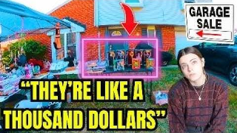 THEIR YARD SALE PRICES WERE ABSURD