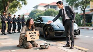 CEO tak cinta siapa pun, tapi langsung jatuh cinta pada gadis malang pengemis di jalan!