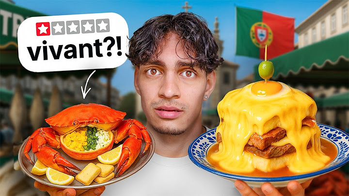 Je teste les Spécialités Insolites au Portugal 🇵🇹