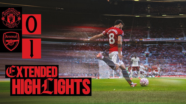 The Premier League Is Back | Man Utd v Arsenal | Extended Highlights