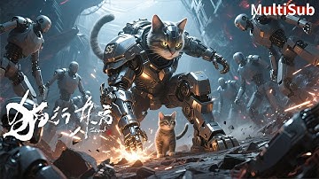 【🔥中國爆火動漫🔥】機械軍團的終極惡夢！ S-級戰貓絕境中反戈一擊！高燃營救神秘小貓逃離機械煉獄！【猫行东方  Cat God】#donghua #anime