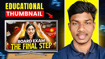 How To Make Thumbnail Like PW (Photoshop Tutorial 2025) @PW-Foundation | How To Make Viral Thumbnail