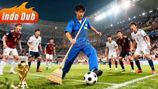Cleaner diremehkan semua, dewa bola reinkarnasi, tutup mata kalahkan 20 juara, dapat 100 juta!