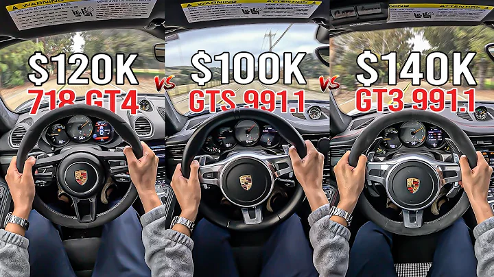 Where is the Porsche Sweet Spot? 911 Carrera GTS (991.1) vs 718 Cayman GT4 vs 911 GT3 (991.1)
